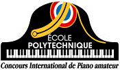logo du concours de piano de l'École polytechnique